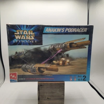 1/32 AMT ERTL Star Wars Episode I Anakins Podracer Plastic Model Kit NEW 30122 - Image 1 of 4
