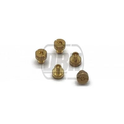 YAMAHA KAWASAKI SUZUKI HONDA KTM HUSQVARNA SINNIS LEXMOTO Mikuni Main Jet Set 130 - 150 Kit 5 Pezzi Carburatore Scimmia Pit Bike Nibbi