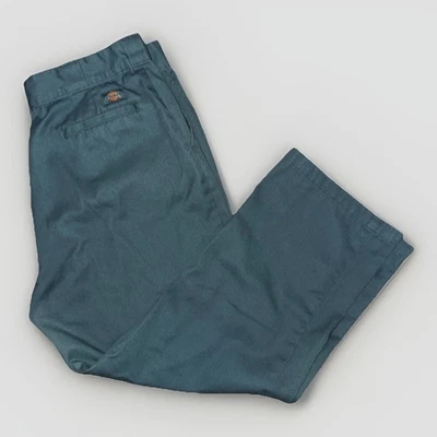 Urban Outfitters x Dickies Ropa de Trabajo Verde Pantalones 34x30 Calce Relajado Ropa de Calle Foto 1 de 4