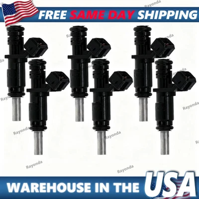 Injetores de combustível Siemens fabricante de equipamento original x6 para 2007 2008 2009 2010 2011 2012 BMW 328i 3.0L I6 - Imagem 1 de 4