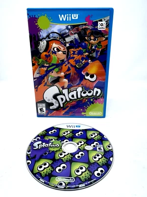 Splatoon Wii U Nintendo CIB Excellent Refurbished FREE SHIPPING - Image 1 of 3
