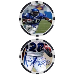 DeAngelo Williams Memphis College Football Hall of Fame Chip - SIGNED - Picture 1 of 2