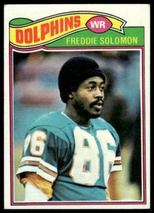 1977 Topps #54 Freddie Solomon Miami Dolphins - Bild 1 von 2