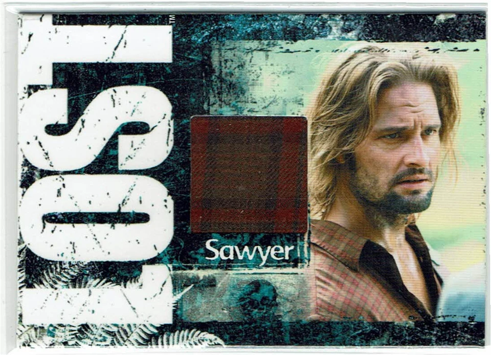 LOST Archives 2010 Costume Relic Josh Holloway as James "Sawyer" Ford #078/375 - Image 1 of 1