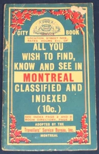 1940's-50's Montreal, Canada Travel Services Booklet - Picture 1 of 5