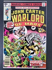 John Carter Warlord of Mars #1 (Marvel 1977) 1st Marvel John Carter