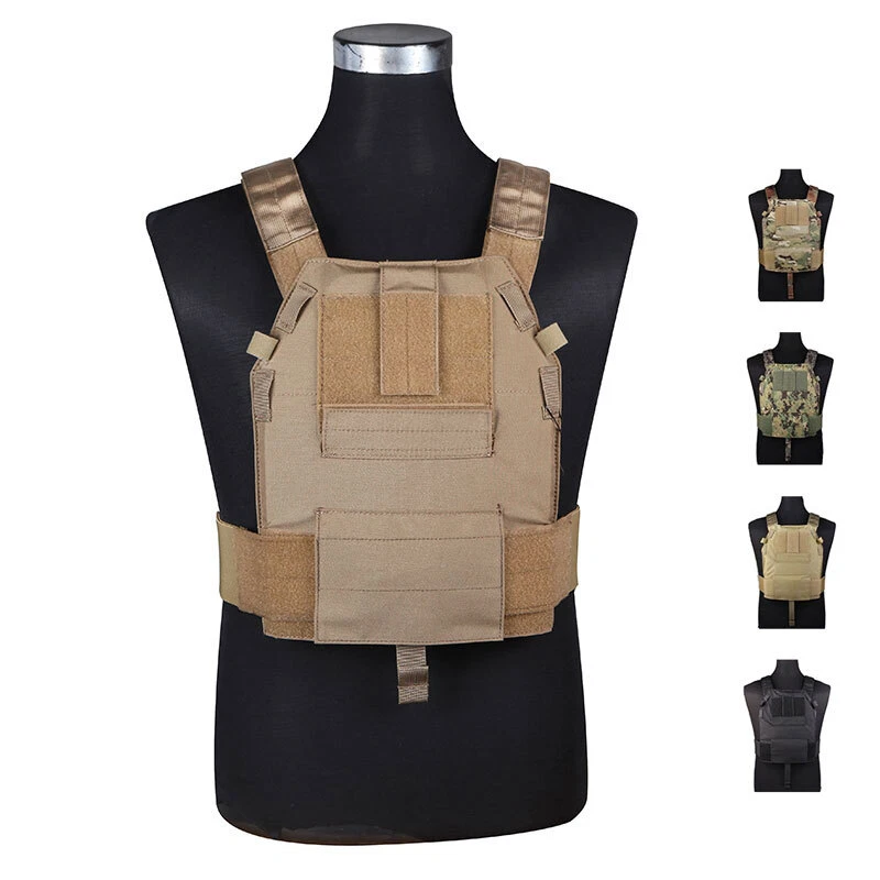 Emersongear Tactical LBT6094 Style SLICK Medium Plate Carrier Hunting Vest Nylon - Image 1 of 4