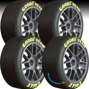 Pro-Line PRO1023311 1/7 Goodyear NASCAR Cup F/R MTD 17mm Wheels (4) : Infraction - Picture 1 of 1