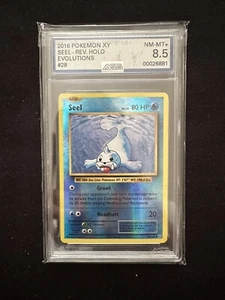 XY Evolutions Reverse Foil Seel 28/108 AGS 8.5 MINT 2016 Pokemon - Picture 1 of 2
