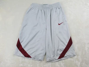 Pantalones Cortos Nike DE COLECCIÓN Para Hombres Pequeños Gris Excelencia Intransigente Swoosh Baloncesto* - Imagen 1 de 12