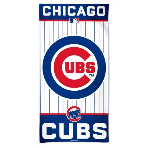 Chicago Cubs 30x60 Beach Towel [NEW] MLB Blanket Vacation Summer Pool Cover