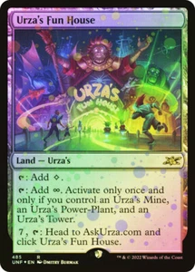 Lámina Magic The Gathering Urza's Fun House Galaxy - Unfinity #485 - Imagen 1 de 1