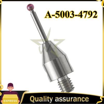 A-5003-4792 CMM Touch Probe CMM Stylus M4 Thread Shank 1mm Dia Ruby 20mm Long - Image 1 of 3