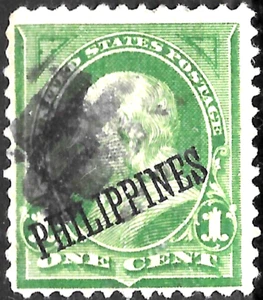 1899🔥US 1c PHILIPPINES Sc#213 USED🔥 VF - Picture 1 of 1
