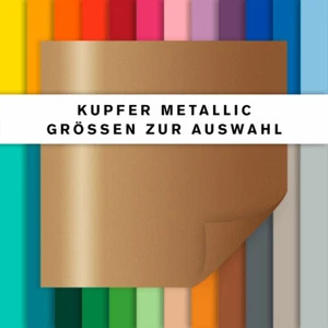 Fliesenaufkleber Metallic Kupfer | Fliesensticker Küche Bad | alle Größen - Bild 1 von 1