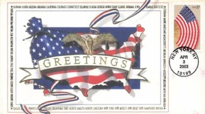 3779 37c OLD GLORY FLAG - Patricia J. Walker #2 of 3 - Picture 1 of 1