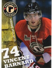 2011/12 Quebec Remparts - VINCENT BARNARD