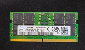 16GB Samsung DDR5 RAM 4800MHz M425R2GA3BB0CQK0L High-Speed Laptop Memory Upgrade - Picture 1 of 4