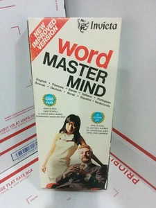 Vintage 1975 Invicta Word Master Mind Board Game PREOWNED CLEAN SHAPE Mastermind - Picture 1 of 12