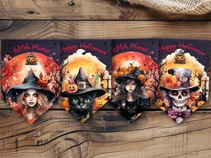 Fantasy Halloween Hexe Please Banner/Jagd & Band - Bild 1 von 1