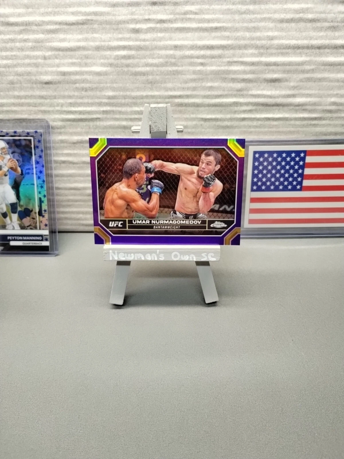 2024 Topps Chrome UFC Purple Refractor #189 Umar Nurmagomedov 🔥