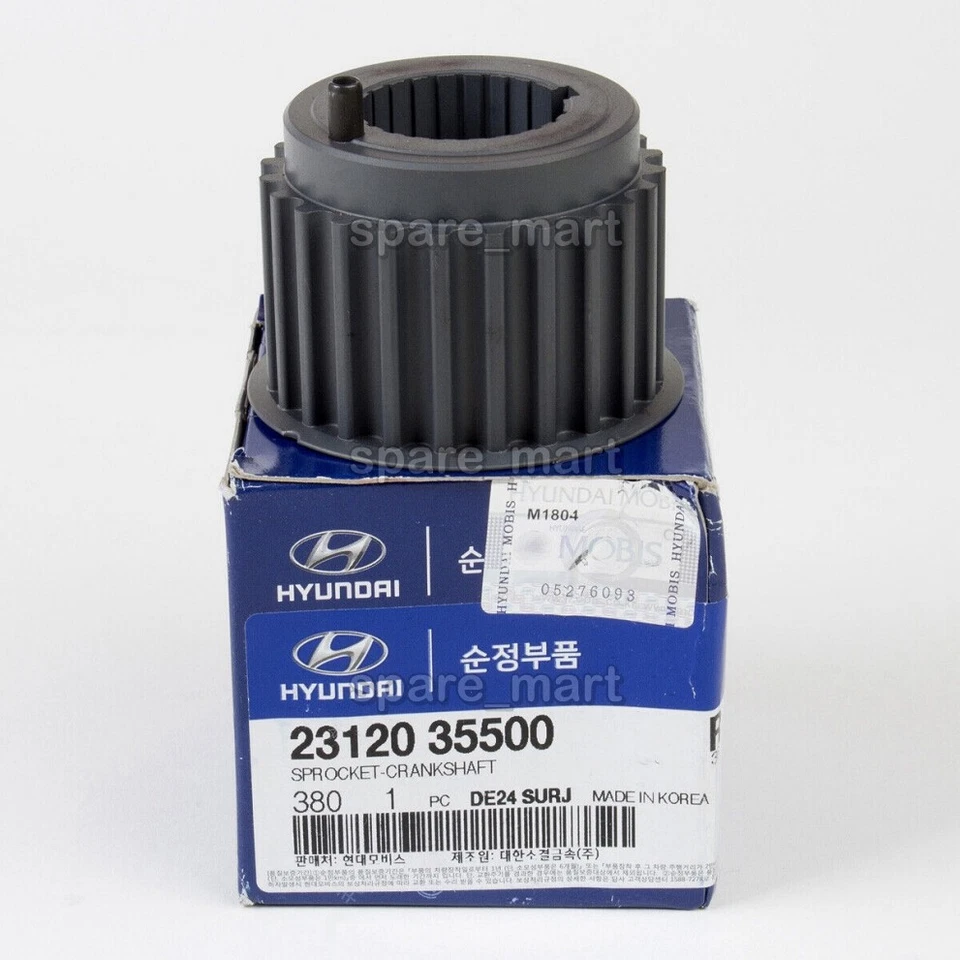 Crankshaft Gear 2312035500 for Hyundai Tiburon Tucson Sonata 1999-2009 - Image 1 of 1