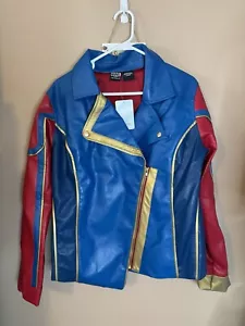 Chaqueta de cuero sintético Ms Marvel Her Universe talla XL NUEVA CON ETIQUETAS Juegos con disfraces encuadernada a Disney - Imagen 1 de 3