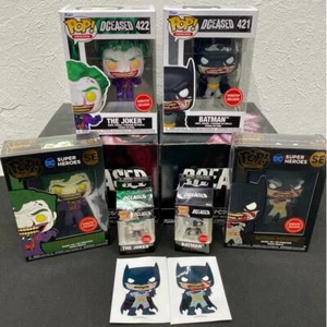 Funko Pop Batman DCeased Mystery Boxes Complete Joker & Batman, GameStop Excl. - Picture 1 of 12