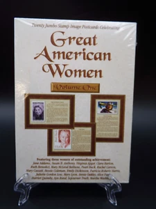 1999 Great American Women 20 Jumbo Postcards - Picture 1 of 2