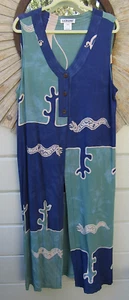 Chaleco Plumero LA Blend ARTSY Wms Grande Desert Vibes Batik Long Line - Imagen 1 de 9