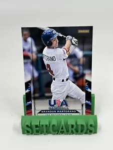 2013 Panini USA Baseball Box Set Brandon Martorano #50 Rookie RC - Foto 1 di 2