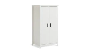 Habitat Kids Ronnie Short 2 Door Wardrobe - White - Picture 1 of 7