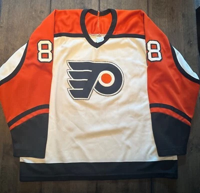 CAMISETA AÑO NOVATO ERIC LINDROS AUTÉNTICA CCM 1992-93 XL Foto 1 de 3