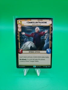 Star Wars Unlimited Twilight of the Republic Chancellor Palpatine 203 Legendary - Picture 1 of 1