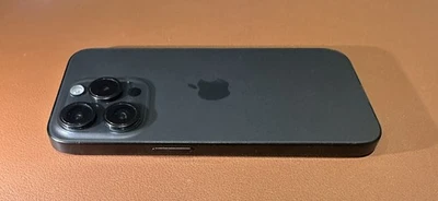 Apple iPhone 15 Pro Smartphone 128GB Black Unlocked - Image 1 of 4