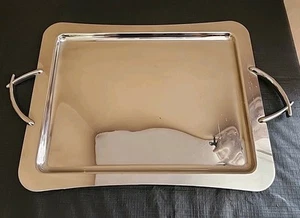 Vintage Mikasa Large Rectangular Serving Tray With Handles - Picture 1 of 7