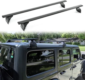 Passend für 2007-2021 Jeep Wrangler JK JL Unlimited 2 D 4 D Cross Bars Crossbars - Picture 1 of 9