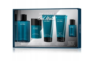 DAVIDOFF Cool Water Großset 365ml 5-teilig Herrenkosmetik Set fresh ocean