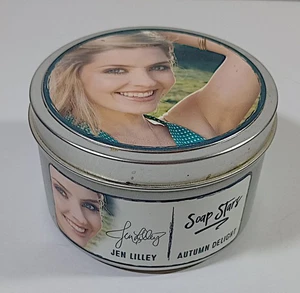 Jen Lilley Autumn Delight Candle Days of Our Lives Soap Stars Shining Sol GH Tin - Picture 1 of 4