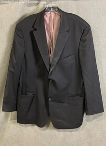 Hugo Boss Blazer Size 46R Mens Regular Black Basic - Picture 1 of 12