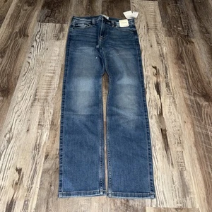 Abercrombie Fitch Kids Super Skinny Stretch Blue Jeans Size 15/16 Reg (8) - Picture 1 of 3