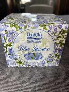 Elariia Blue Jasmine Scented Body Powder San Pellegrino 7 oz Made in Italy - Picture 1 of 4