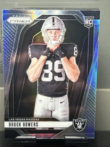 2024 Panini Prizm - Rookie Variations Brock Bowers #9 Silver Prizm (RC) - Bild 1 von 1