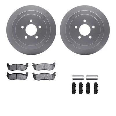 Kit de frenos de disco Dynamic Friction 4212-55010 para Lincoln Town Car 03-11 Foto 1 de 2