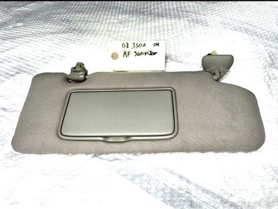 2003-2008 NISSAN 350Z Z33 RIGHT RH PASSENGER SIDE SUN VISOR  OEM - Image 1 of 4