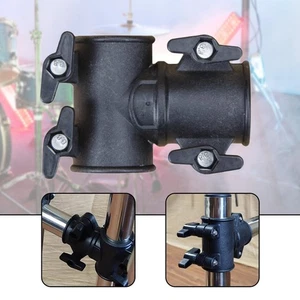 Electronic Drum Tube Clamp for Connection Poles Stable Universal Easy - Picture 1 of 6