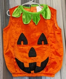 Jack-o-lantern Costume, child's top - Picture 1 of 1