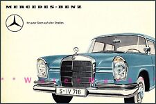 Mercedes Benz Star Of The Streets Vintage Poster Print German Car Advertisement