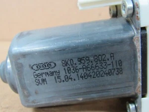 09 10 11 12 13 15 16 Audi A4 Front Right Driver Side Window Regulator Motor OEM - Picture 1 of 4