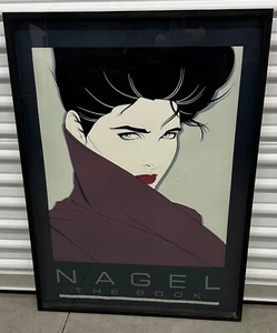 Patrick Nagel "The Book 1985" Published by Mirage Editions Signed Framed Litho - Picture 1 of 6